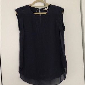 Rebecca Taylor Solid Silk Charlie Shirt NBW